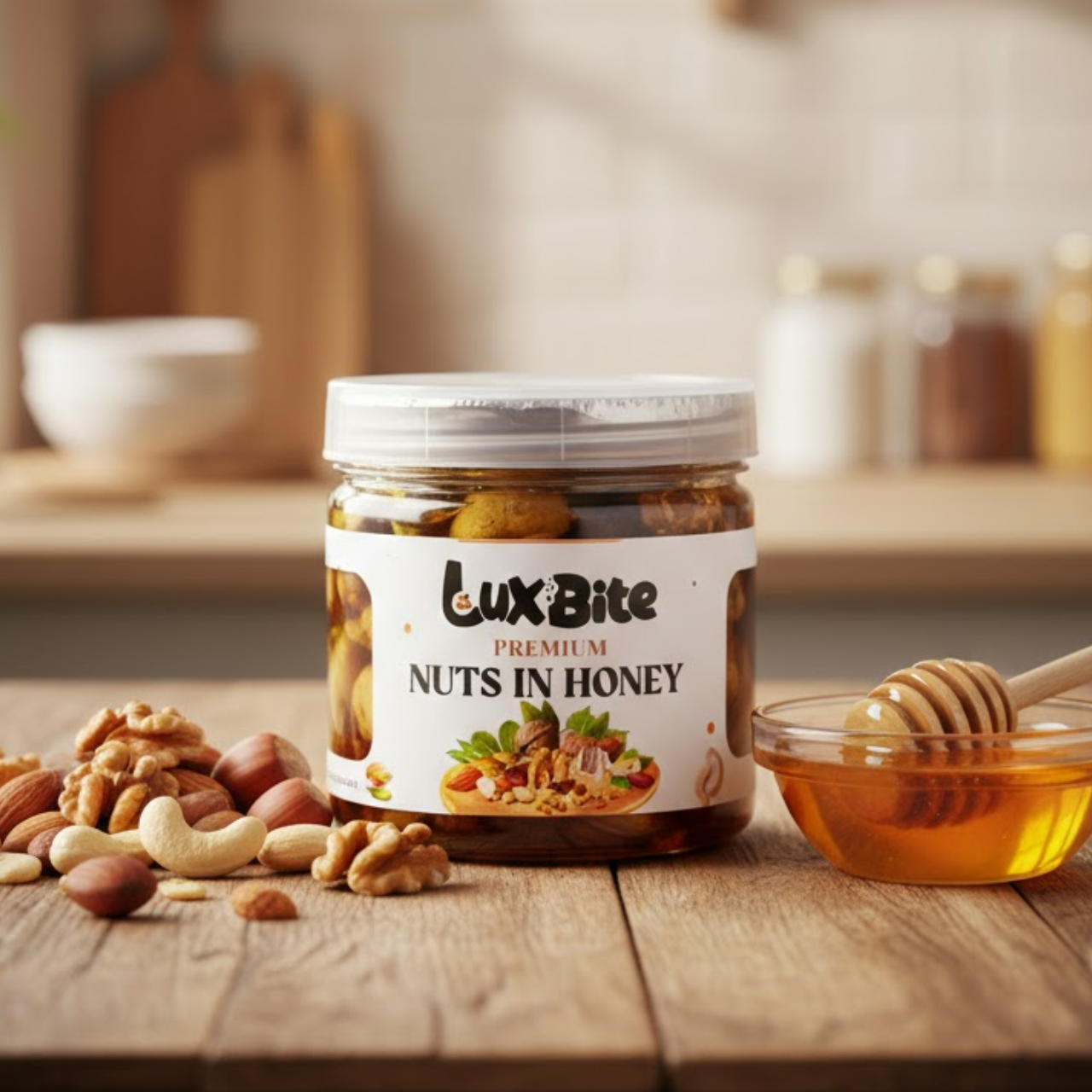 PREMIUM NUTS IN HONEY 400g